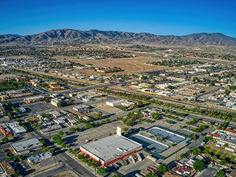 This image displays photo of the City of Palmdale